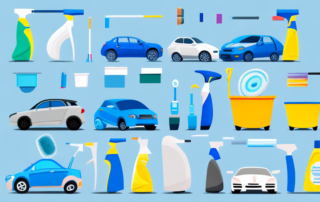 A comprehensive car washing set