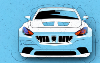 Various types of car wrap films in different colors and textures