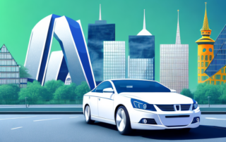 A car gleaming with cleanliness and polish