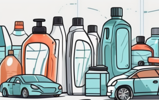 Several different types of plastic car parts