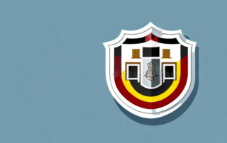 A german home protected by a symbolic shield