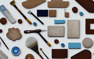 Various wooden objects