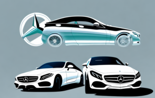 Several sleek cars with different vibrant wraps parked in recognizable locations around stuttgart