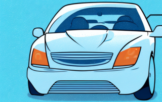 Various car care products like wax