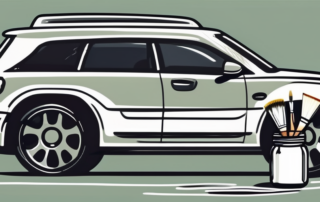 A car with a glossy finish