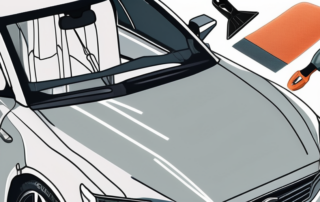 An interior of a car