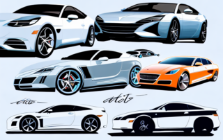 A variety of cars showcasing different