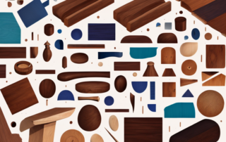 Various wooden objects