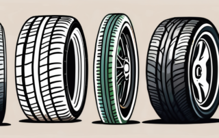 Four different types of all-season tires