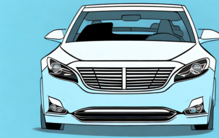 A car with half of it covered in a semi-transparent protective film