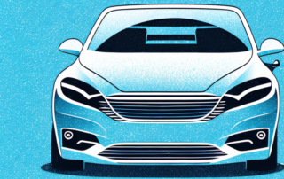 A car being wrapped in high-quality foil