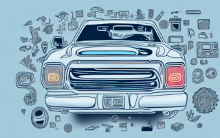 A variety of vehicles such as a car