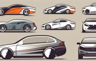 Several cars with different