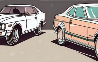 Two cars side by side