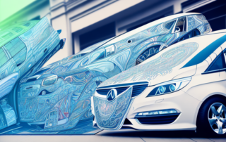 A professional car wrap process in action in a krefeld cityscape setting