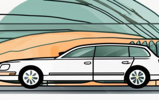 A car with tinted windows
