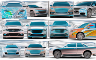 Several car doors open