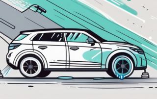 A car with plastic exterior parts