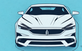 A sleek car wrapped in a protective