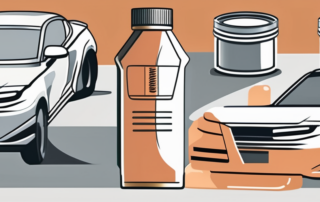 Various types of polishing pastes in tubes and containers