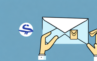 Two computers exchanging a sealed envelope