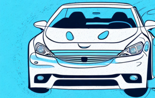 A car being wrapped in a high-quality auto-film