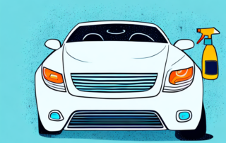 A car shining brightly after being cleaned