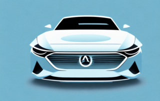 A sleek car with a matte finish