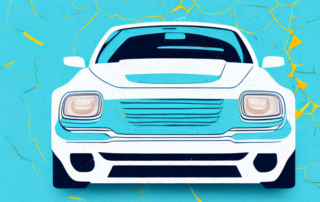 A shiny car with visible scratches on its paintwork