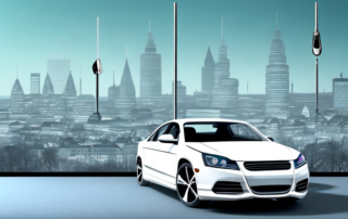 A variety of car cleaning tools