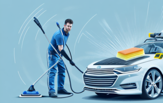 A kärcher pressure washer