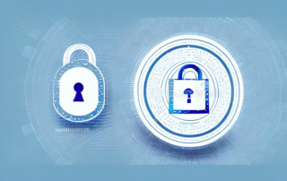 A digital envelope with a padlock symbol on it