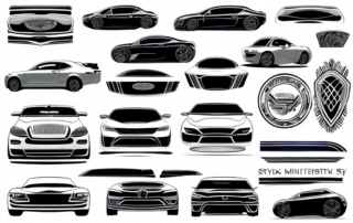 Several different types of stylish and unique stickers adhered to a sleek