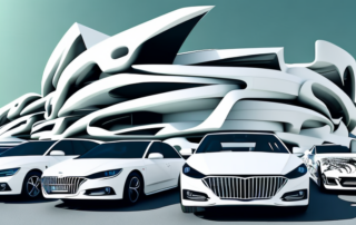 Various cars with different types of sleek