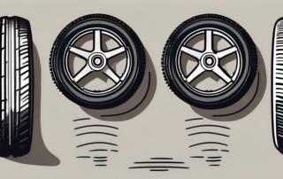 Four different types of tires