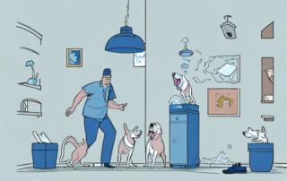 Various household incidents such as a broken vase