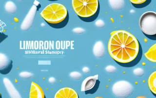 Various natural ingredients like lemons