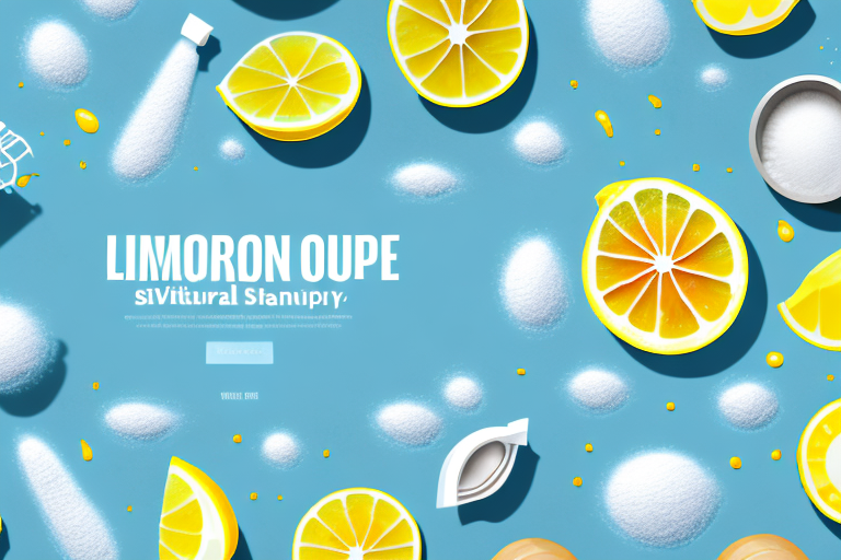 Various natural ingredients like lemons