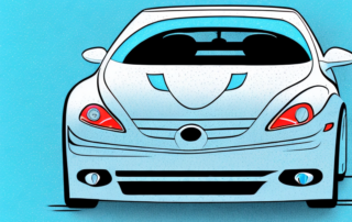 A car with a glossy finish