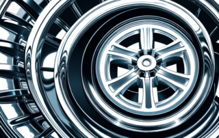 Several types of car rims