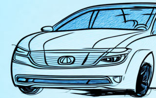 A car with tinted windows parked under a bright sun