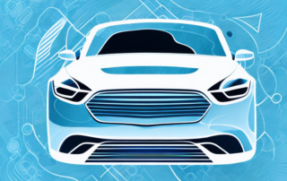 A sleek car being transformed with a variety of different foil wraps