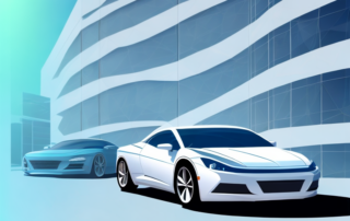 A car covered in shiny chromfolie