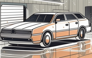 A car shining brilliantly after being treated with a nanocoating