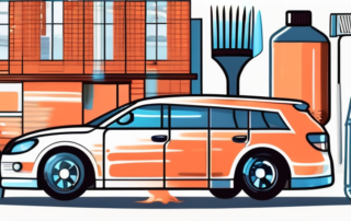 A car with a glossy finish