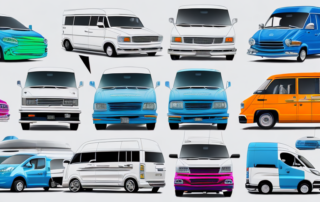 A variety of vehicles