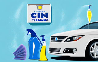 A car looking sparkling clean and shiny