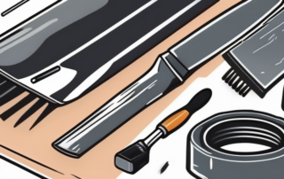 A car with visible scratches on its plastic parts