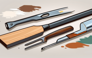 Various tools such as a heat gun