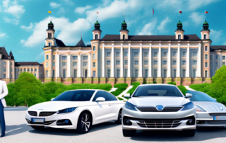 Several cars with different types of high-quality car films